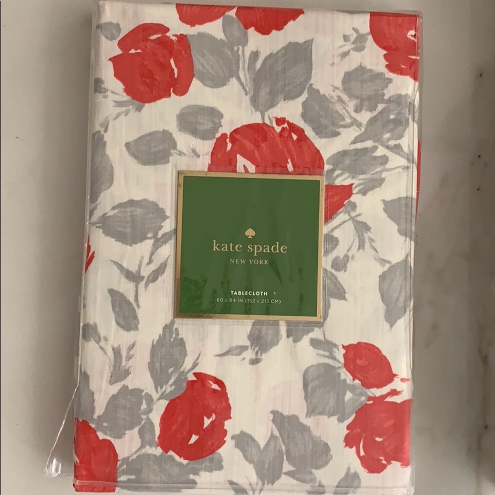 Kate Spade New York Garden Rose Tablecloth-New